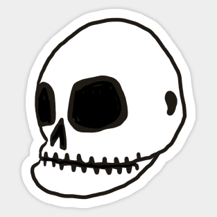 Skull Sticker